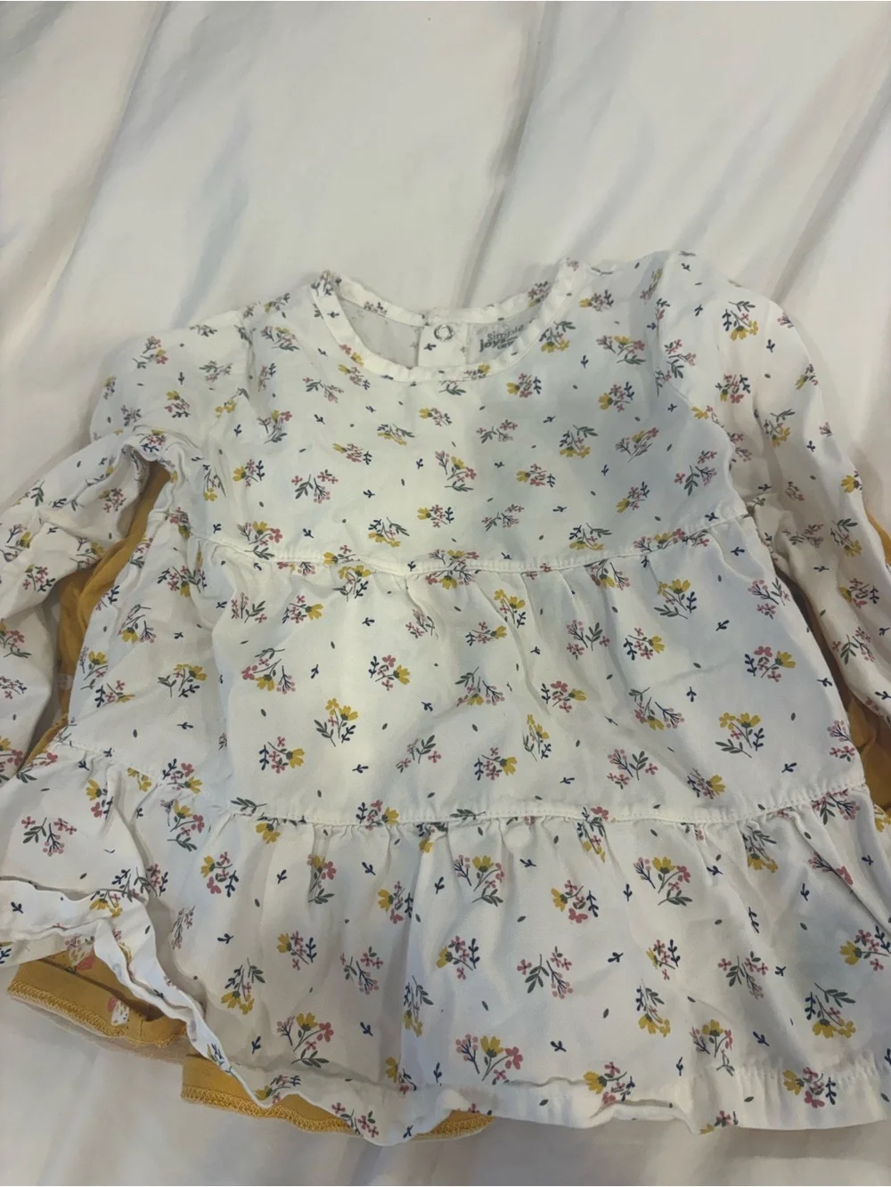 3T bundle - Girls' Mixed Color Floral & Solid Tops